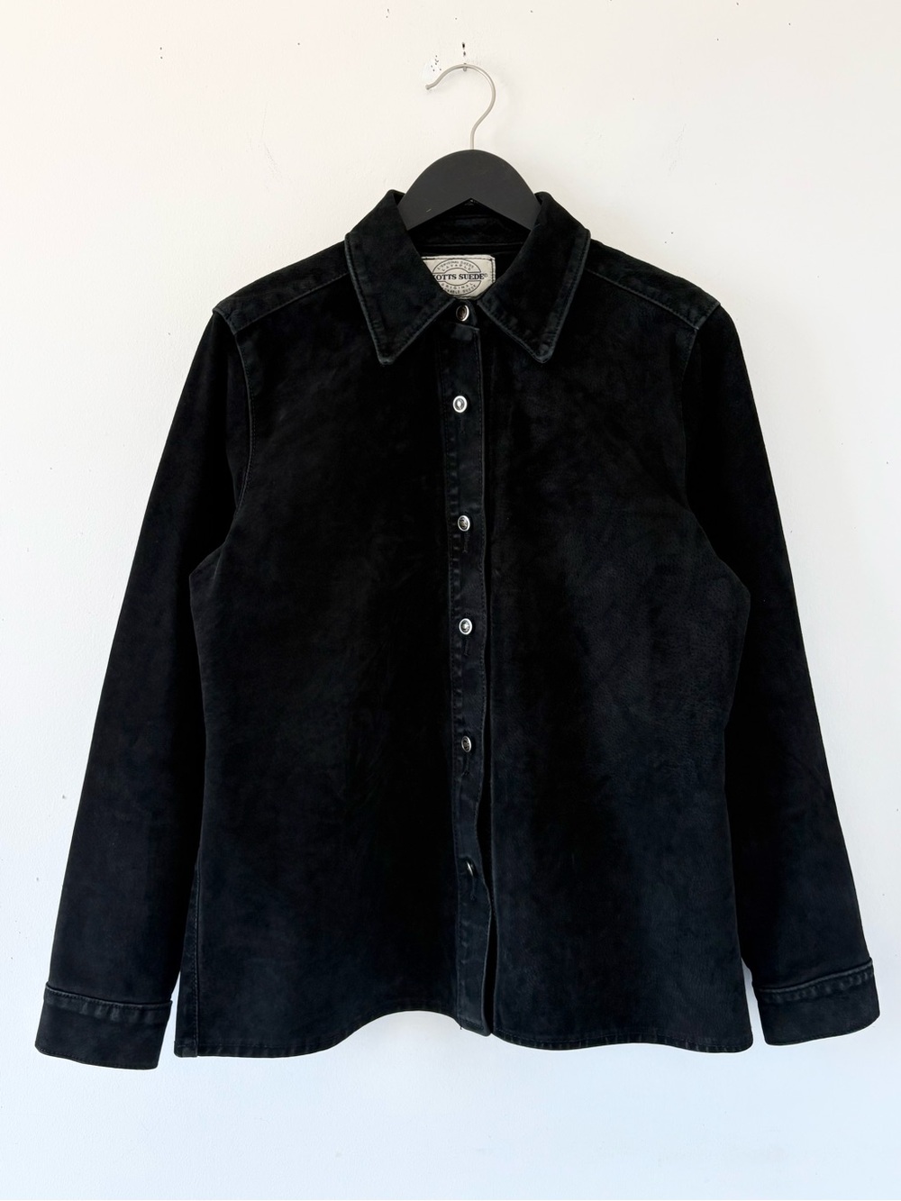 90s / Y2K Skotts Washable Suede Jacket / Shaket
